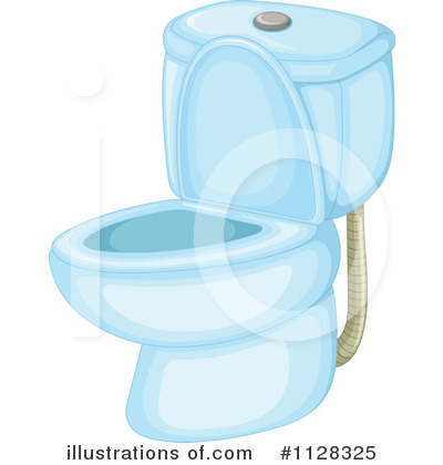 Toilet Clipart #1128325 - Illustration by Graphics RF