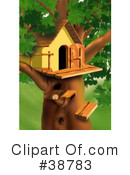 Tree House Clipart #38783 by dero