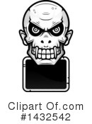 Vampire Skull Clipart #1432542 by Cory Thoman