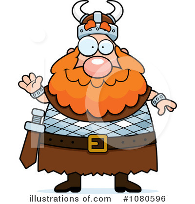 Viking Clipart #1080596 - Illustration by Cory Thoman