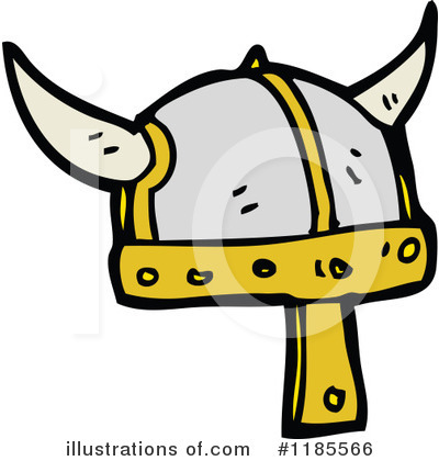 Royalty-Free (RF) Viking'S Helmut Clipart Illustration by lineartestpilot - Stock Sample #1185566