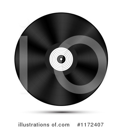 Vinyl Record Clipart #1172407 - Illustration by vectorace