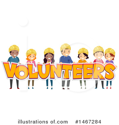 volunteering in the community clipart