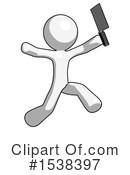 White Design Mascot Clipart #1538397 by Leo Blanchette