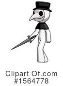 White Design Mascot Clipart #1564778 by Leo Blanchette
