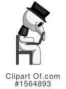 White Design Mascot Clipart #1564893 by Leo Blanchette