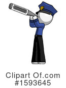 White Design Mascot Clipart #1593645 by Leo Blanchette