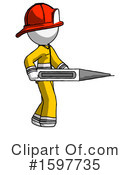 White Design Mascot Clipart #1597735 by Leo Blanchette