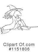 Witch Clipart #1151806 by djart