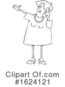 Woman Clipart #1624121 by djart