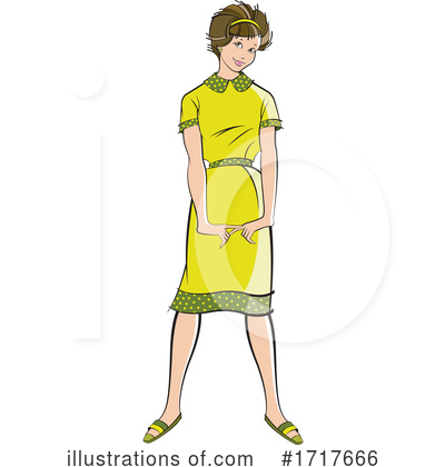 Fashion Clipart #1239081 - Illustration by Lal Perera