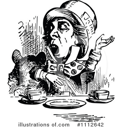 Alice In Wonderland Clipart #1166649 - Illustration by Prawny Vintage