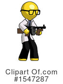 Yellow  Design Mascot Clipart #1547287 by Leo Blanchette