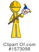 Yellow Design Mascot Clipart #1573098 by Leo Blanchette