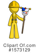Yellow Design Mascot Clipart #1573129 by Leo Blanchette