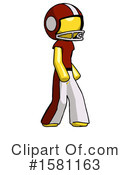 Yellow Design Mascot Clipart #1581163 by Leo Blanchette