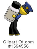 Yellow Design Mascot Clipart #1594556 by Leo Blanchette