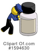 Yellow Design Mascot Clipart #1594630 by Leo Blanchette