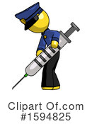 Yellow Design Mascot Clipart #1594825 by Leo Blanchette