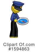 Yellow Design Mascot Clipart #1594863 by Leo Blanchette