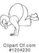 Yoga Clipart #1204230 by djart